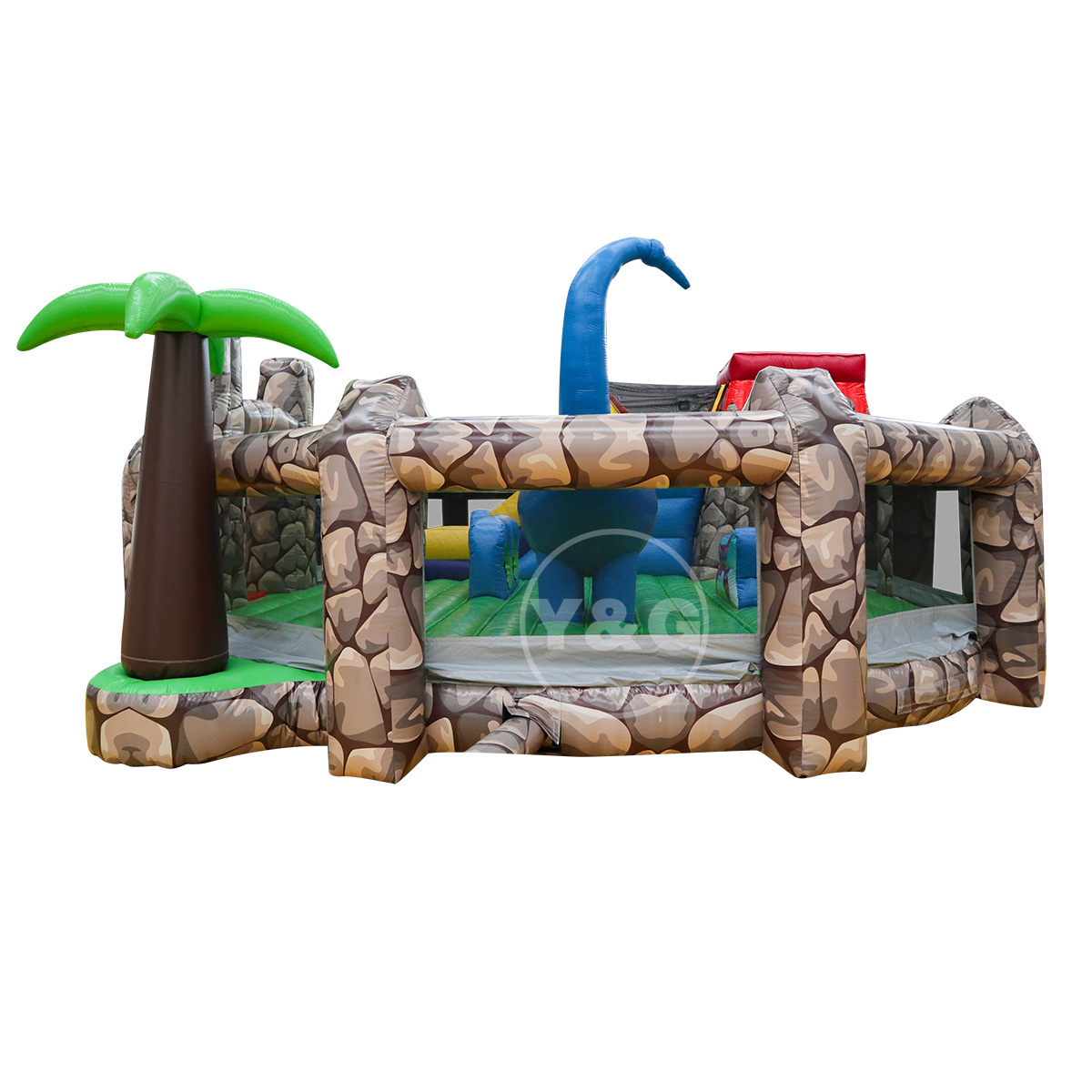 Dinosaur Theme Inflatable Bounce ParkGI010