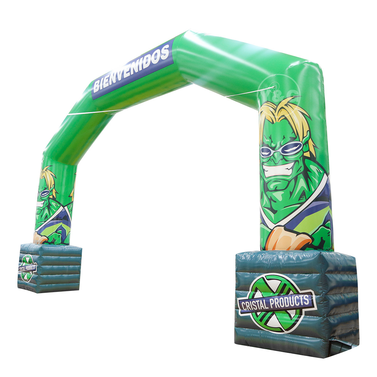 Funny green inflatable archGA170