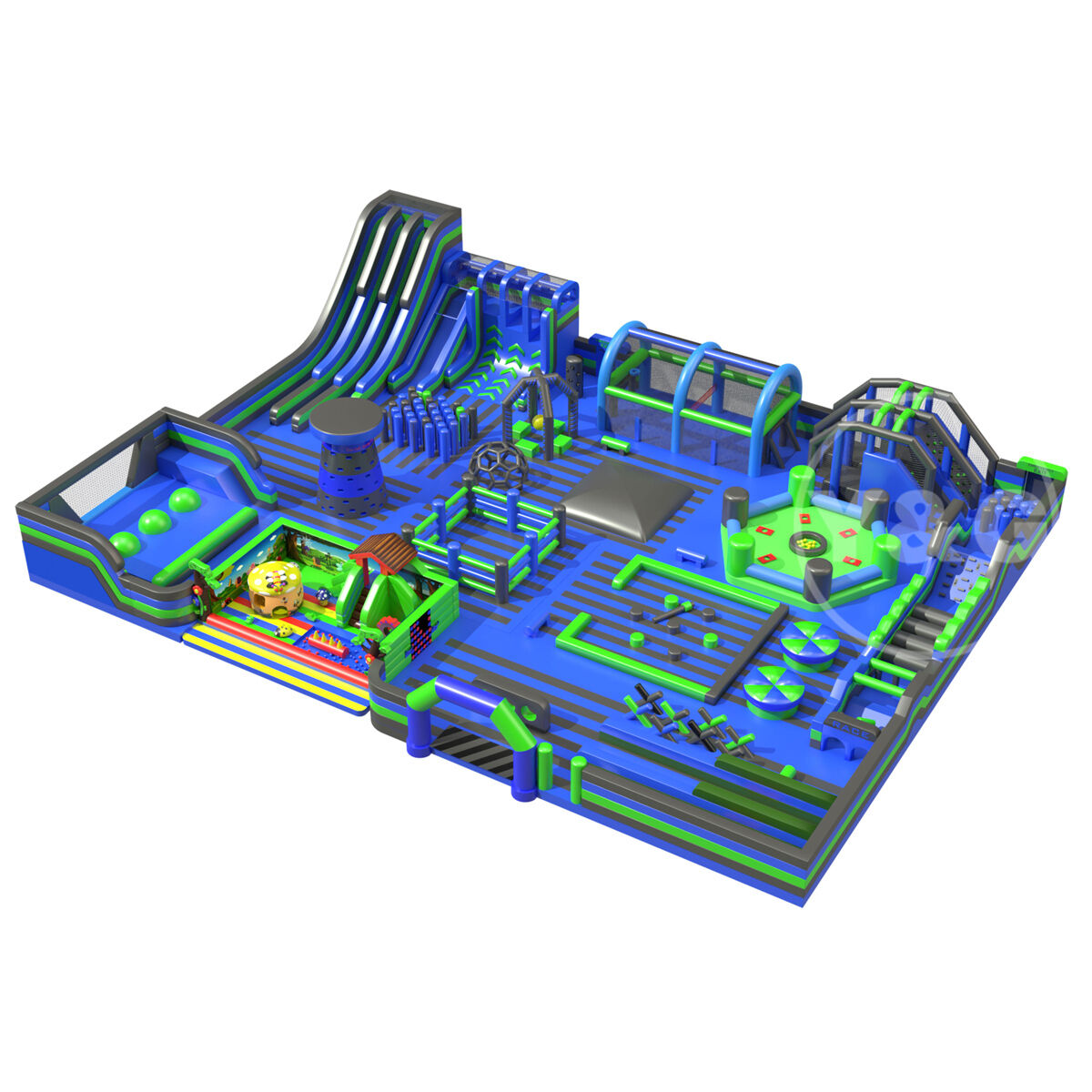 YGIP-03The Big Inflatable Park for Sale The Big Inflatable Park for SaleYGIP-03