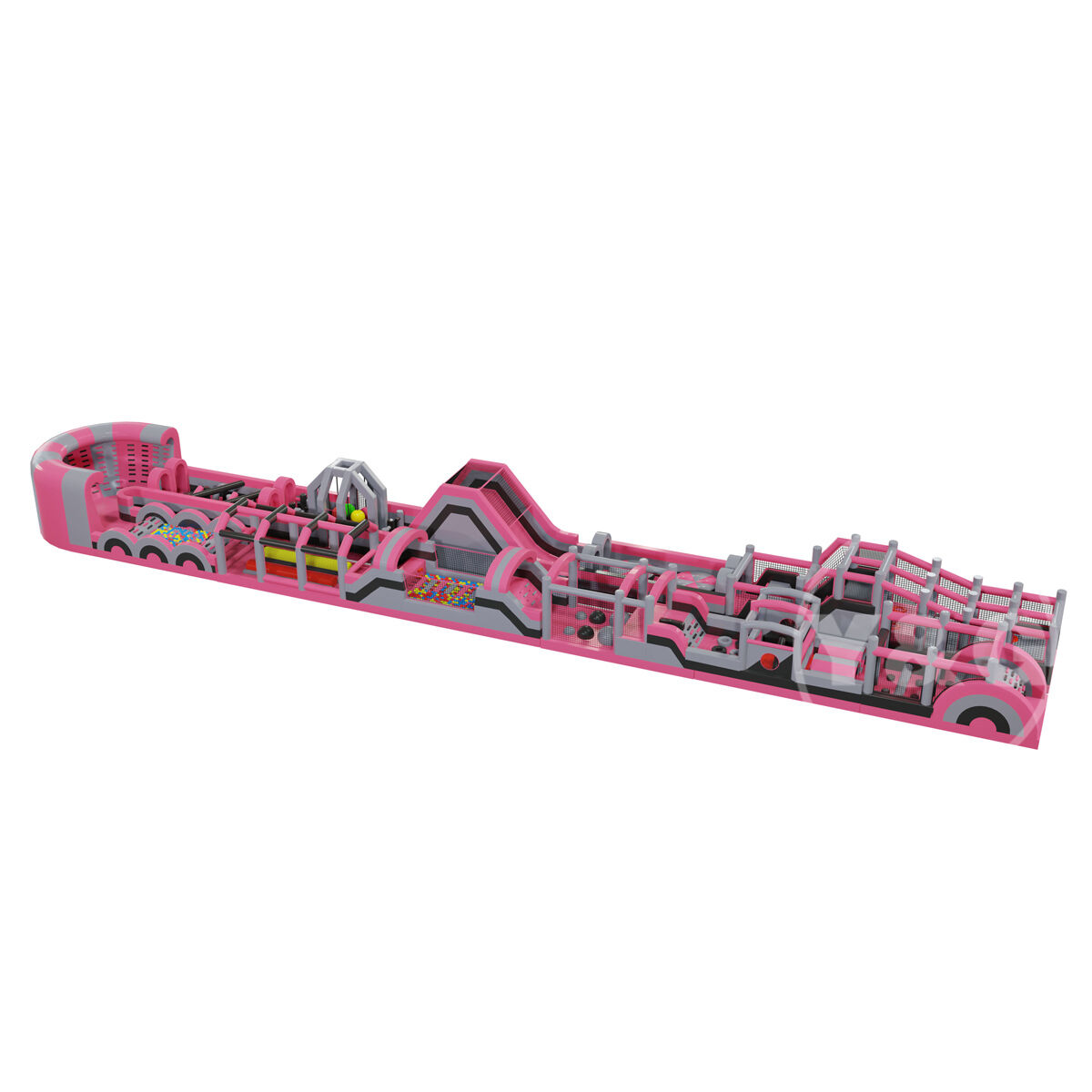 YGO-01Large Inflatable Obstacle Course Large Inflatable Obstacle CourseYGO-01