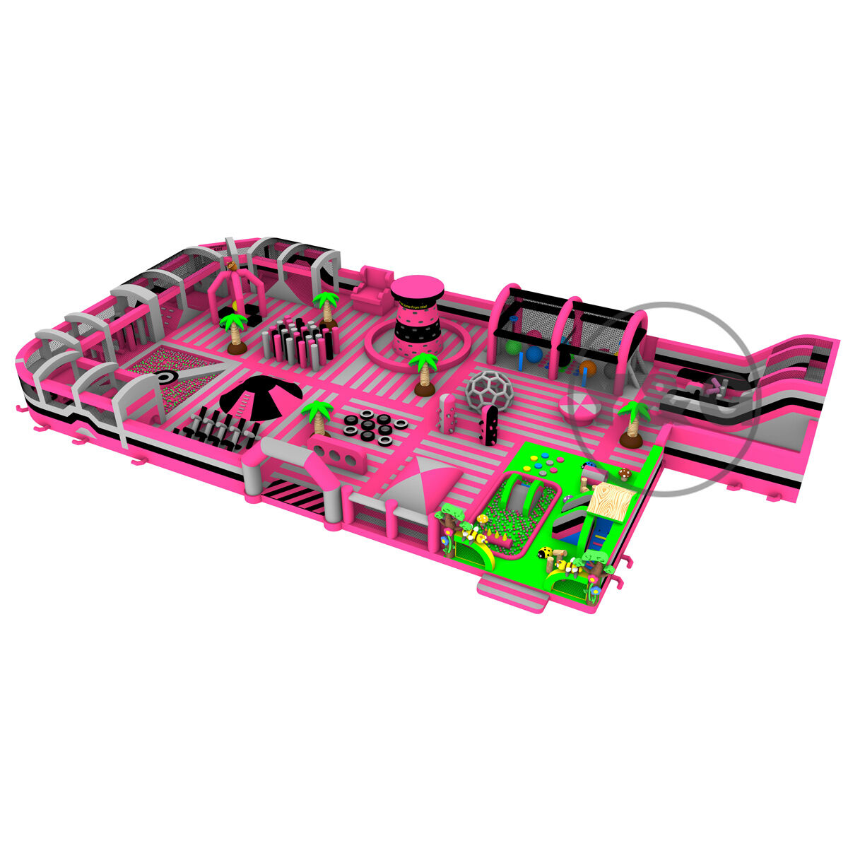 YGIP-05Giant Inflatable Amusement Park Giant Inflatable Amusement ParkYGIP-05