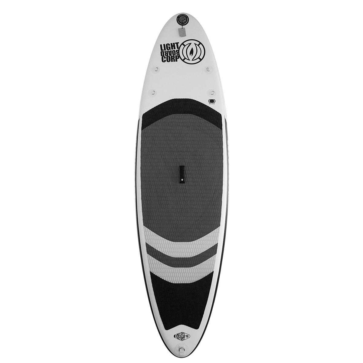 Inflatable Black Paddle Board