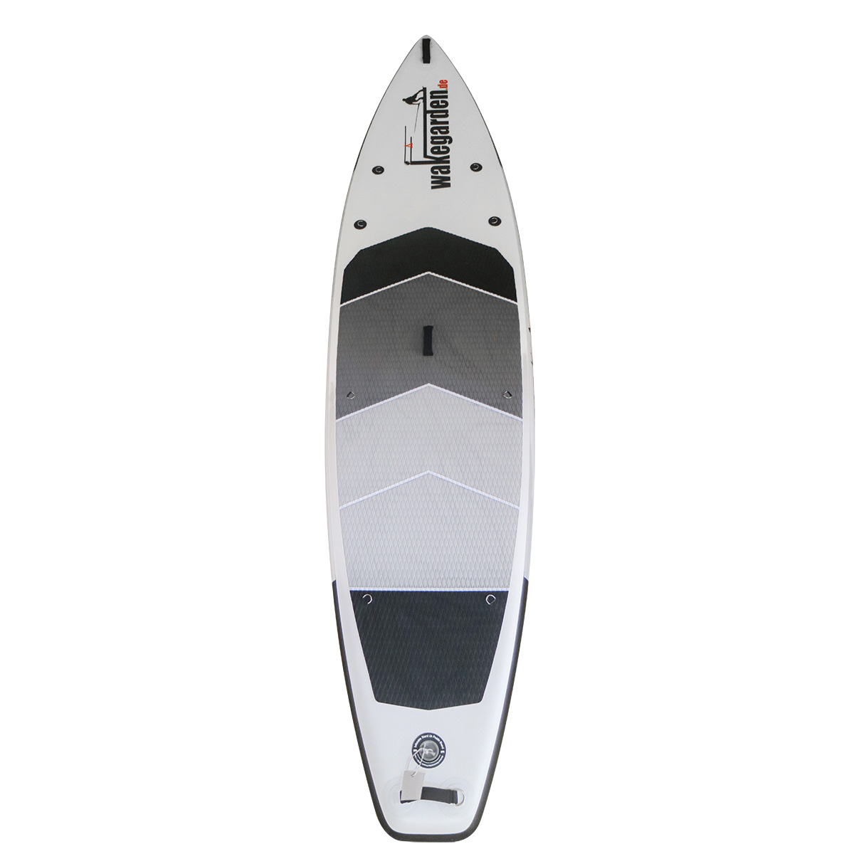 Black & White Aerated Paddle Board