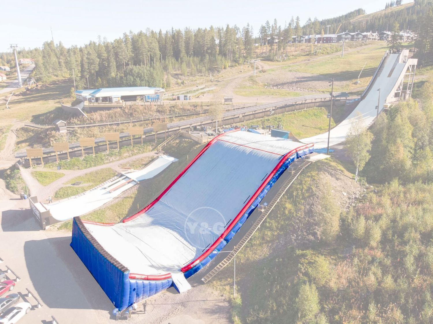 Inflatable Landing Ramp