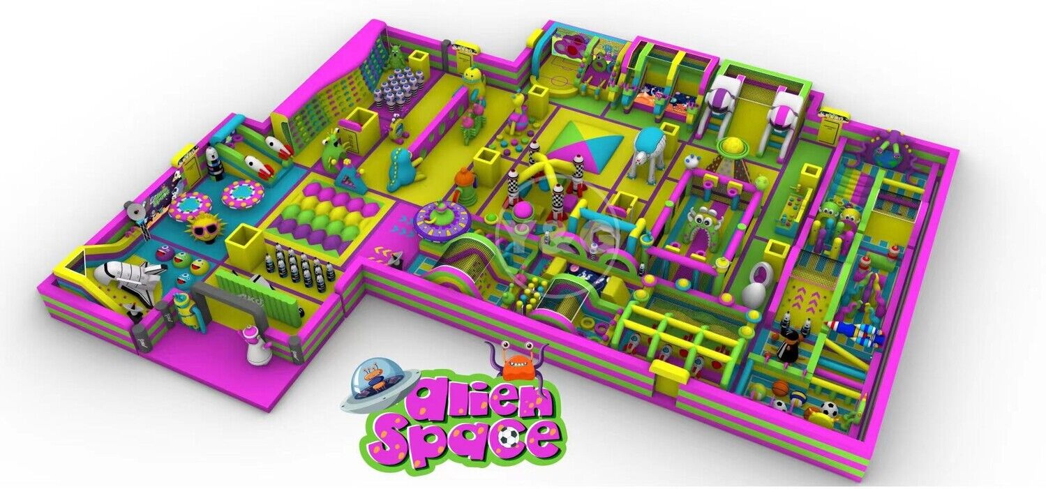 Commercial Inflatable Theme Park