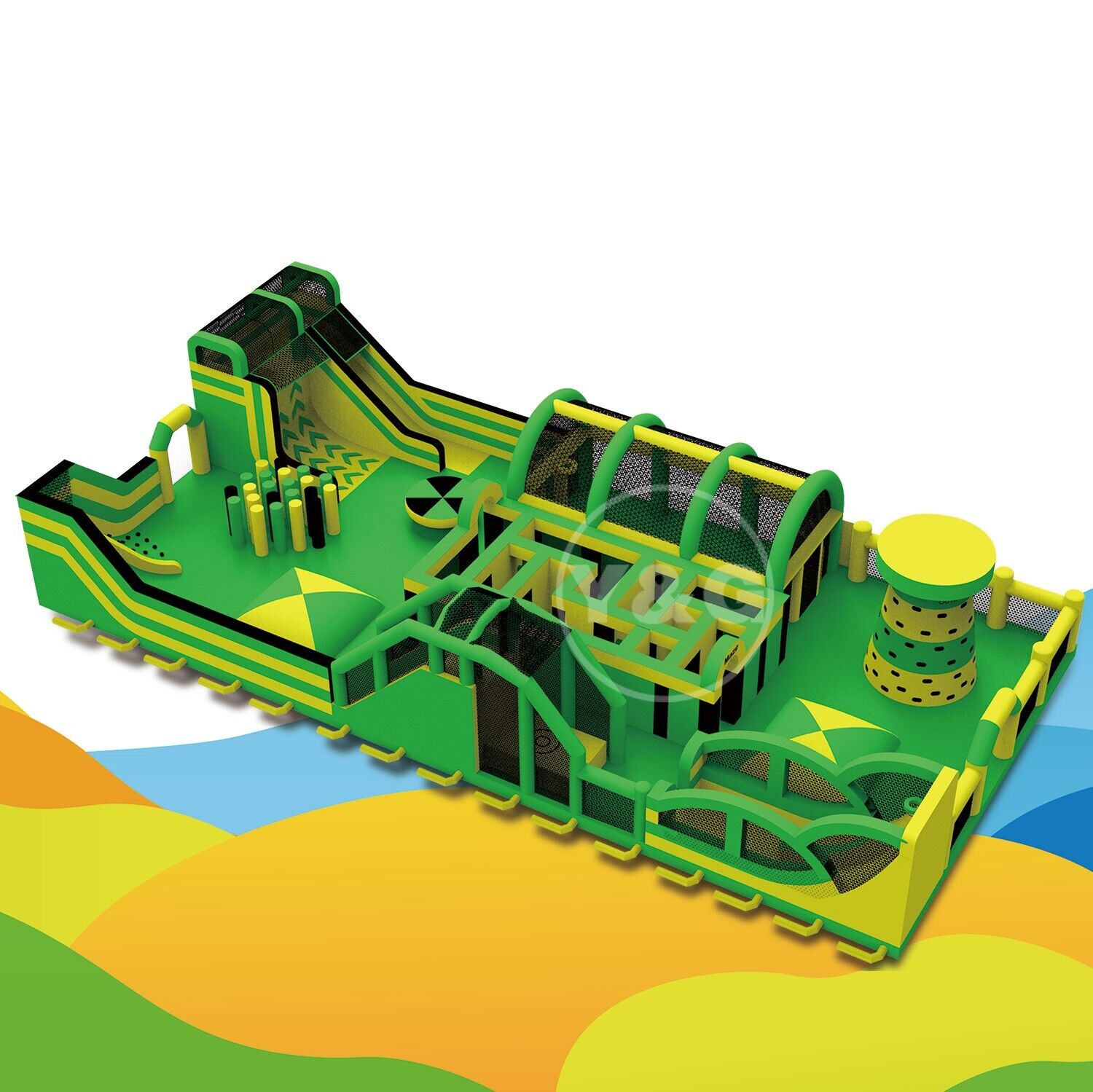 YGIP-13Forest Fairy Tale Themed Inflatable Park Forest Fairy Tale Themed Inflatable ParkYGIP-13