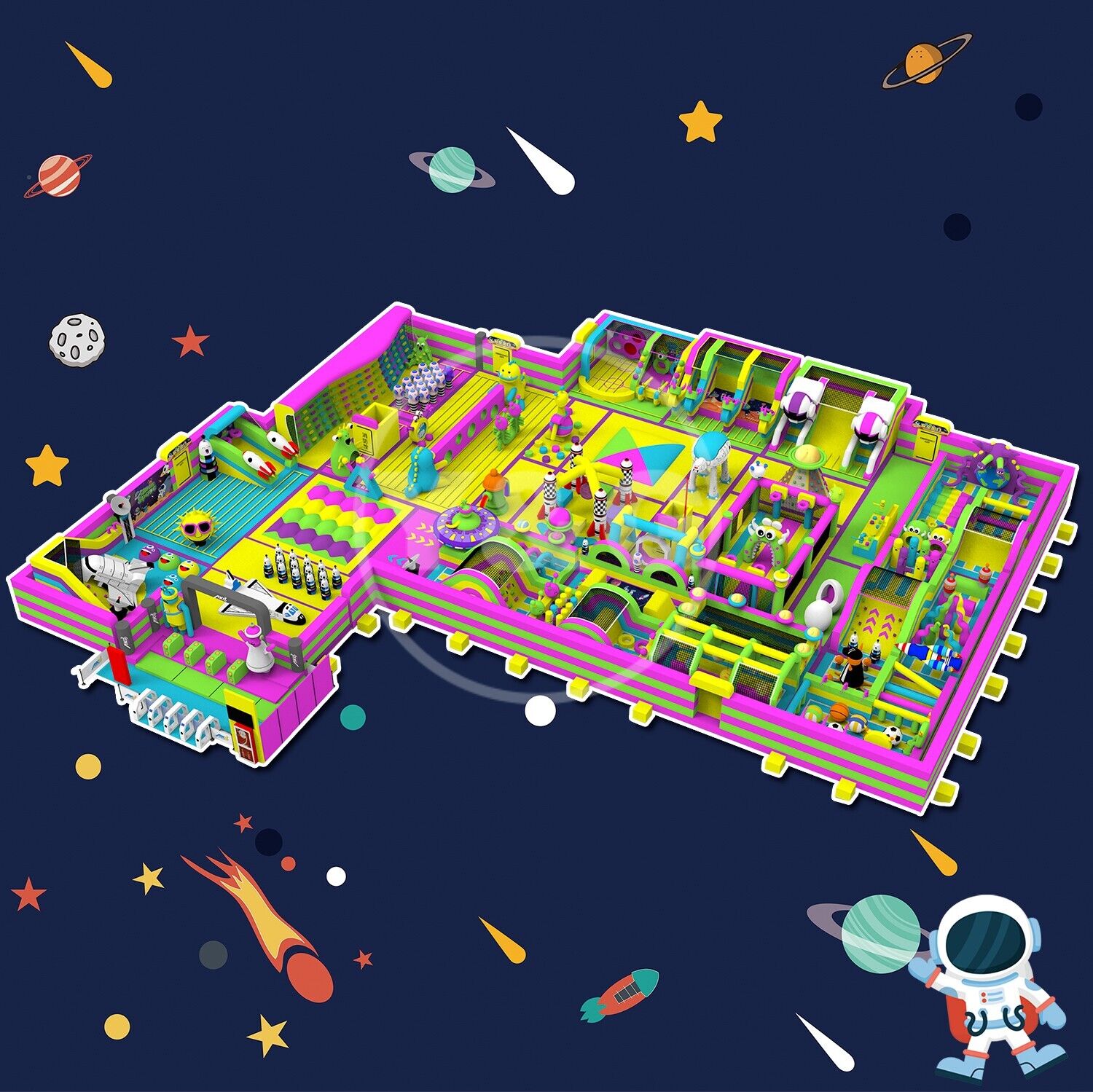 YGIP-15Romantic Space Inflatable Park Romantic Space Inflatable ParkYGIP-15