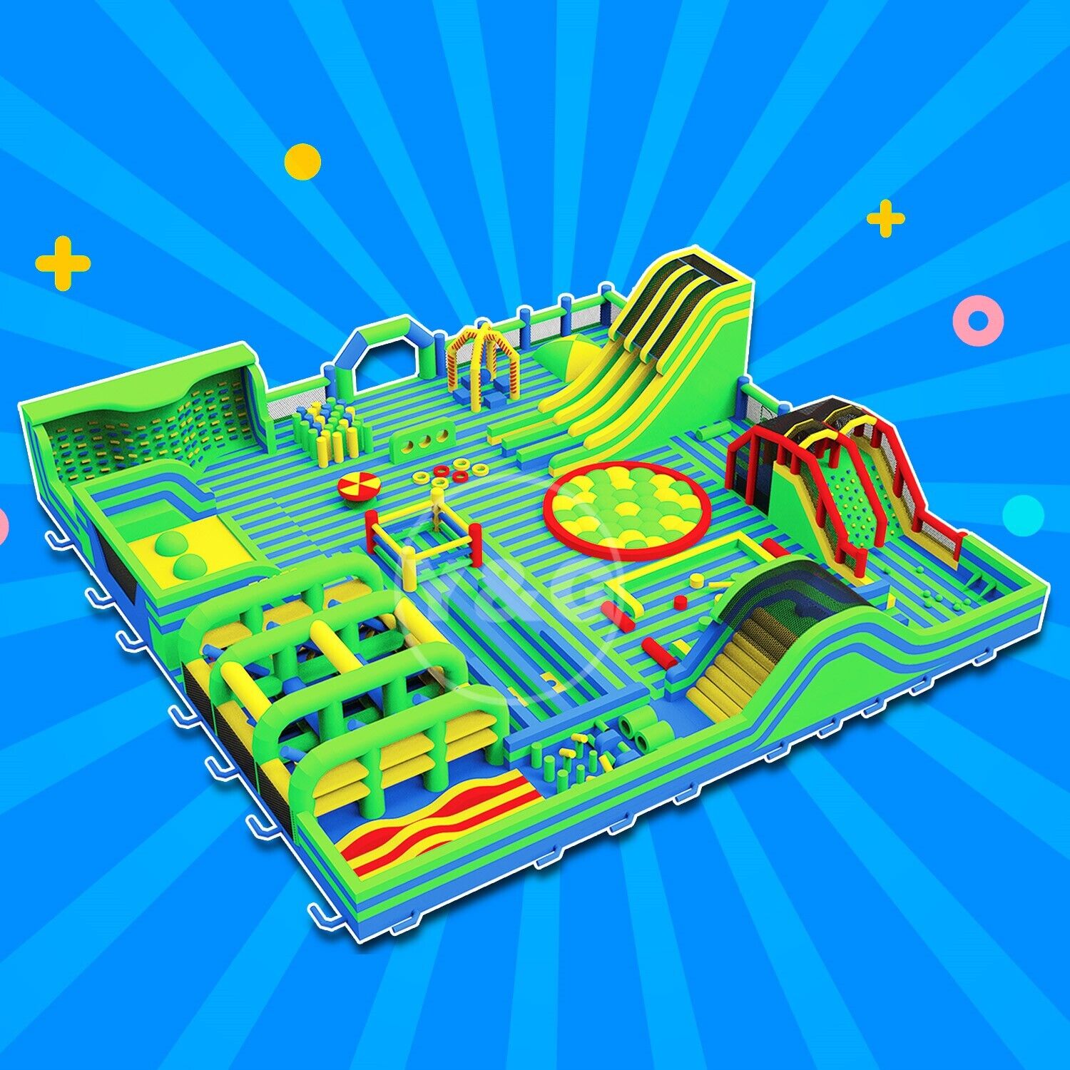 YGIP-10Carnival Inflatable Parks For Sale Carnival Inflatable Parks For SaleYGIP-10