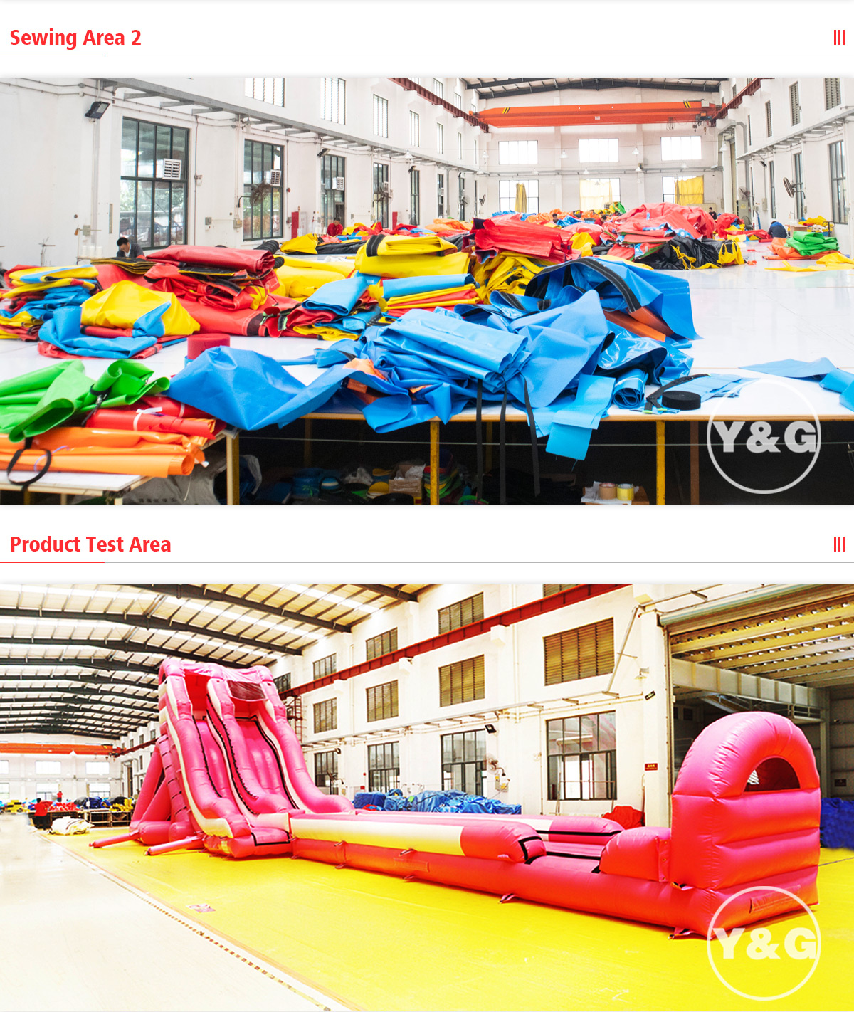 Rainbow Large Inflatable ObstaclesYGO-03