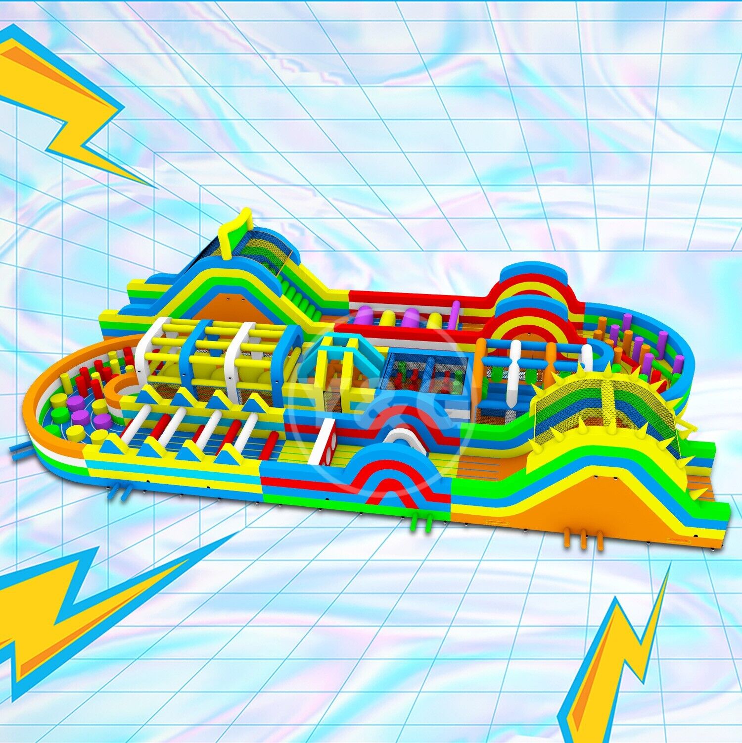 Commercial  Inflatable Obstacle Course