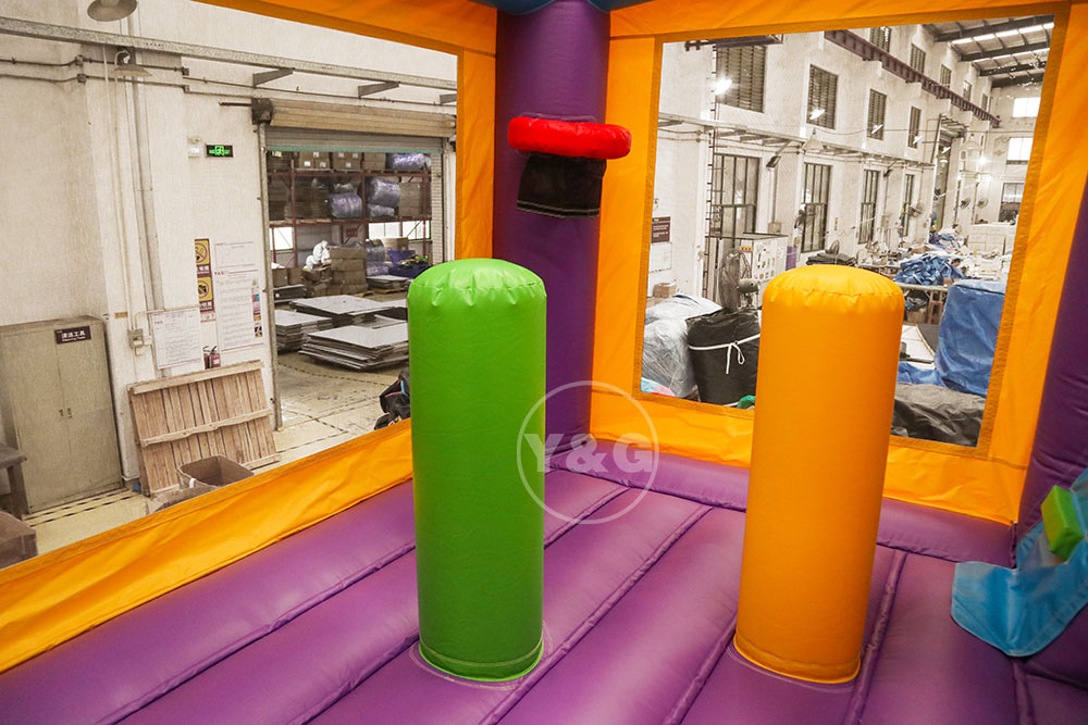 Inflatable Rainbow Bouncer SlideYG-135