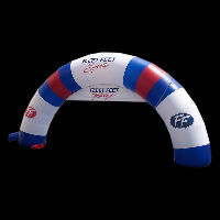 Fleet Feet inflatable arch