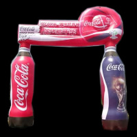 bottle Coco Cola inflatable arches
