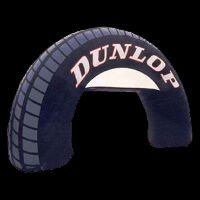 semi-circle tire inflatable arches