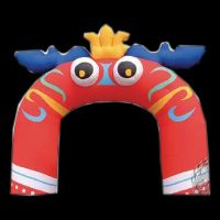 facial make-up inflatable arches