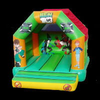 inflatable bouncy castle with slide