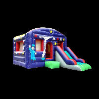 Inflatable Bounce House With Slide