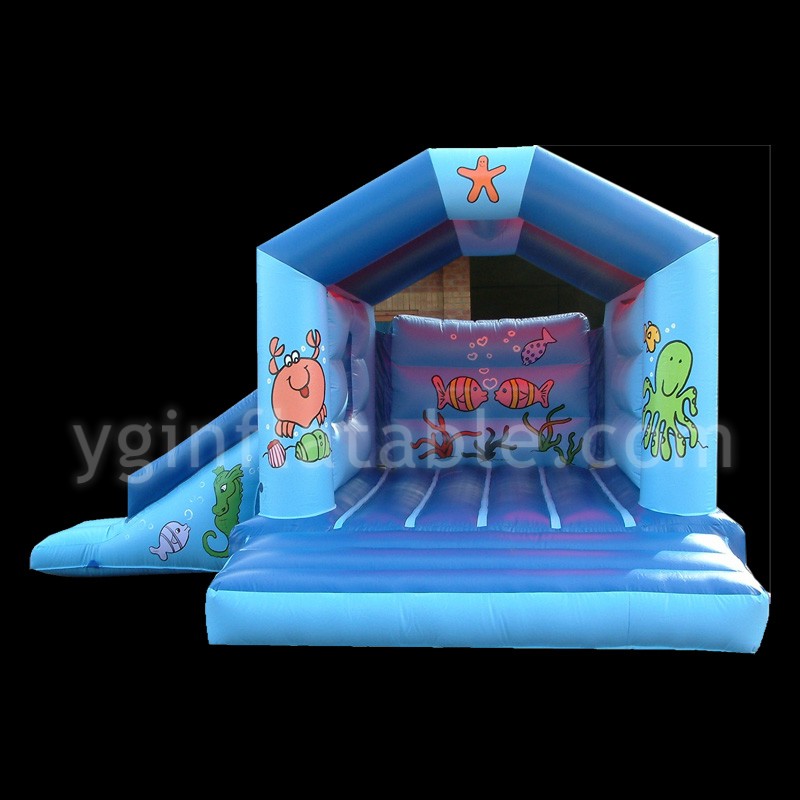 Commercial Bounce House With SlideGB193