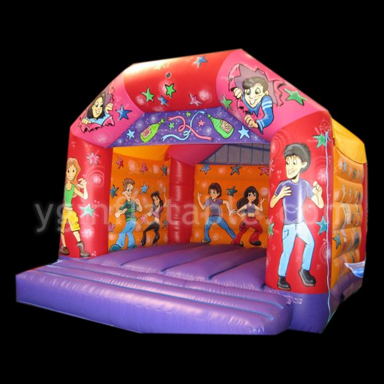 colorful bounce houseGB250