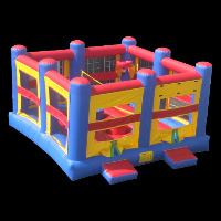 small bouncy house