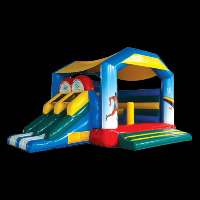 Indoor Bounce House With Slide