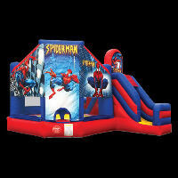 spiderman Water Slide Bounce House