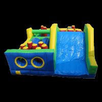 Bounce House Obstacle Course Race