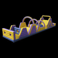 assault course inflatable obstacle