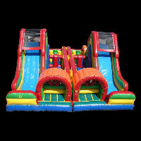 bouncy obstacle course