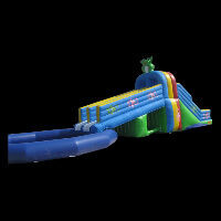 Inflatable water slides