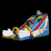 Bouncy Water Slide