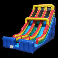 Double Large Inflatable Water Slide