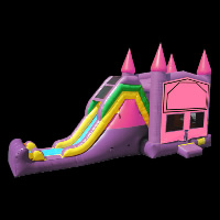 Pink Bouncer Slide