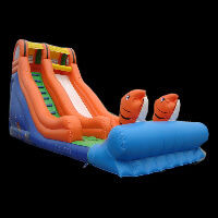 little tikes inflatable water slide