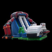 Criss Cross giant blow up water slide