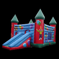 Ballon Bouncy Castle With Slide