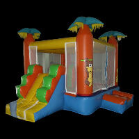 Bounce House With Slide