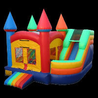 Classic Bouncy Castle With Slide