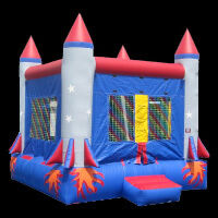 Rocket Small Bouncy Castle