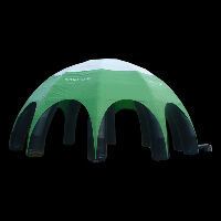 Advertising spider tent