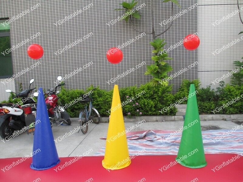 inflatable blow the ball gameGH084