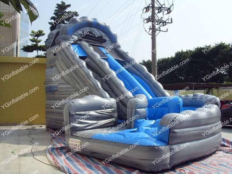 Inflatable Water Slide with PoolGI153