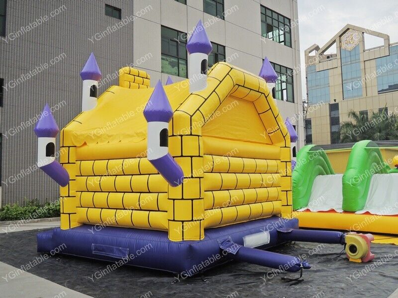 Yellow Lattice Bouncy Castle For SaleGL171b