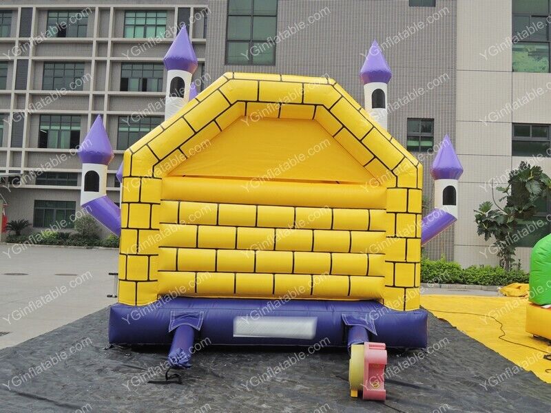 Yellow Lattice Bouncy Castle For SaleGL171b