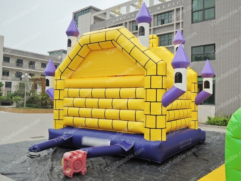 Yellow Lattice Bouncy Castle For SaleGL171b