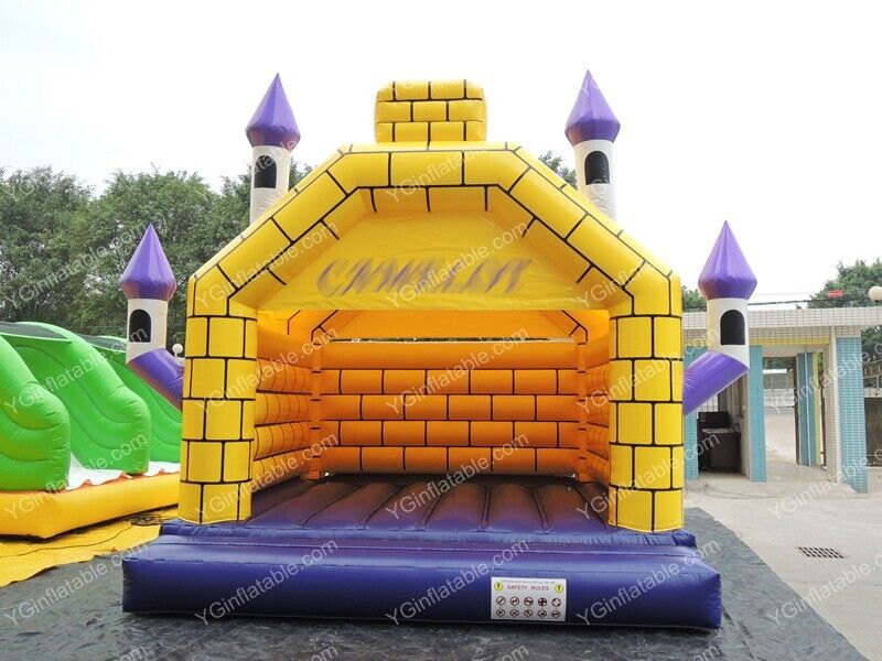 Yellow Lattice Bouncy Castle For SaleGL171b