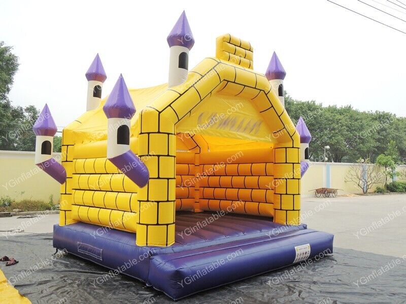 Yellow Lattice Bouncy Castle For SaleGL171b