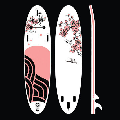 YPD-46Chinoiserie Blow Up Paddle Board Chinoiserie Blow Up Paddle BoardYPD-46