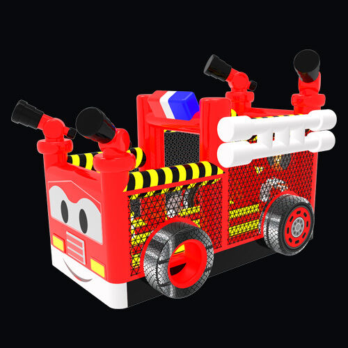 Fire Truck Blow Up Bounce HouseYPD-49