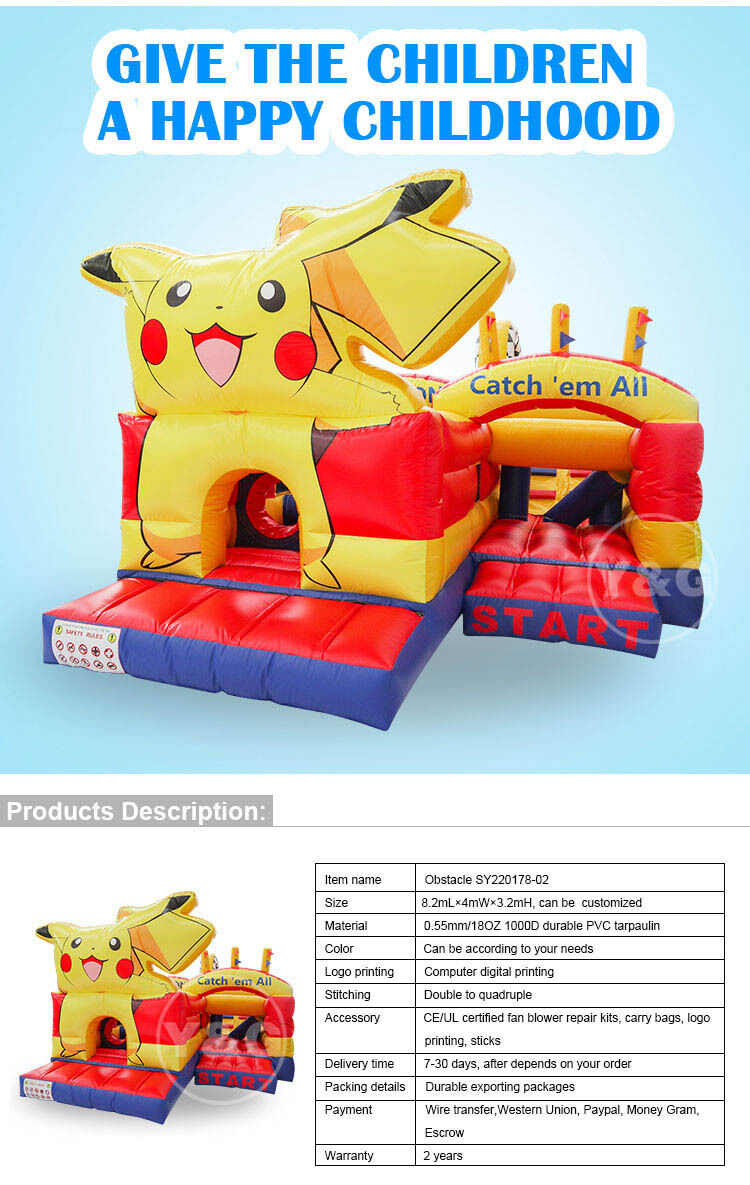 Pokémon Inflatable Obstacle CourseYGO-09